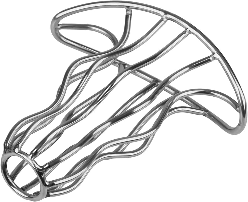 Metal tunnel design anal plug with wavy structure, size L