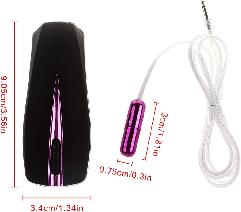 Mini vibracinis kiaušinėlis su reguliuojamu greičiu ir vandeniui atsparus