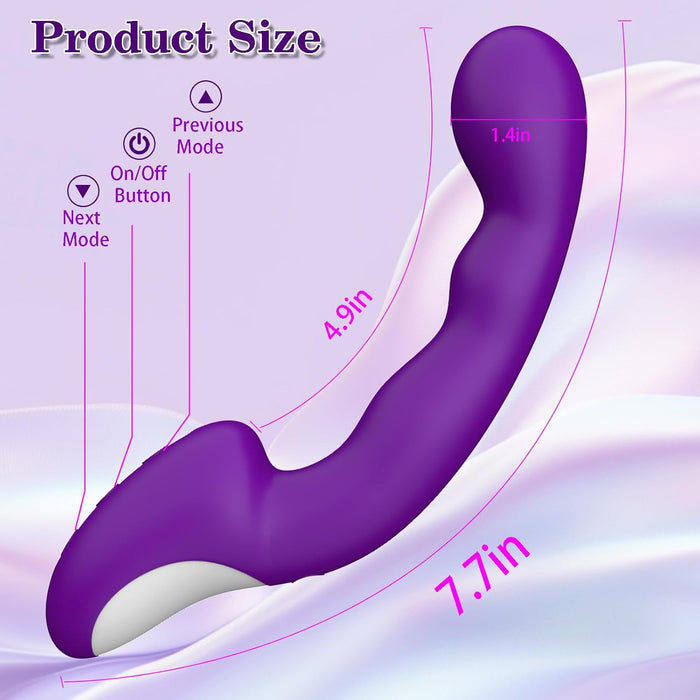 Sexual pleasure vibrator for women with 25 vibration modes and soft silicone