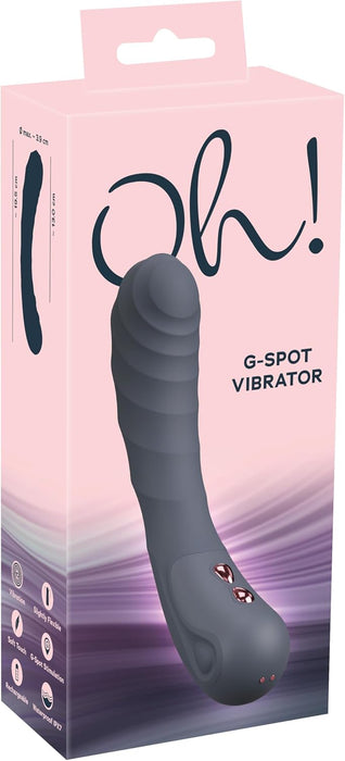 Oh! G-spot vibrator with 10 vibration modes and soft coating