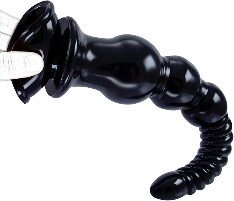31.5 cm XL Anal Plug with Strong Suction Base and Prostate Massager