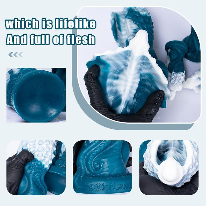 Hippogreif – Silikoninis penio antgalis su stipria prisitvirtinimo sistema ir penkiais dydžiais