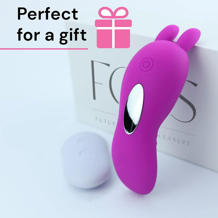 Vibrating travel vibrator egg with 30 modes and remote control