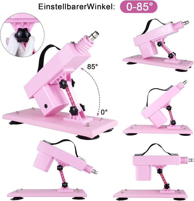 Automatinė Sekso Mašina su Reguliuojamu Kampu ir Greičiu Moterims ir Vyrams