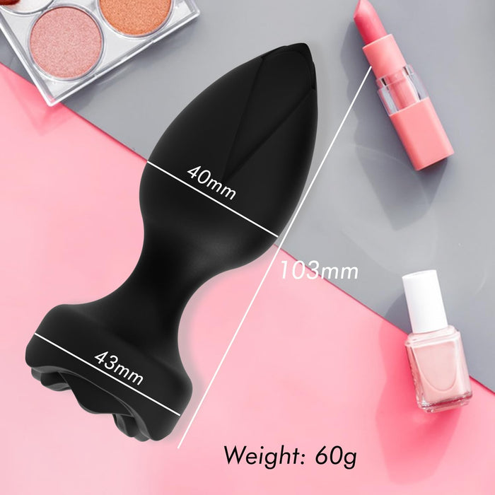 Analinis vibratorius su 9 režimais ir nuotolinio valdymo funkcija poroms