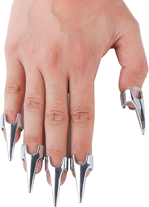 Metal fake nails BDSM tools 5 pcs set for couples
