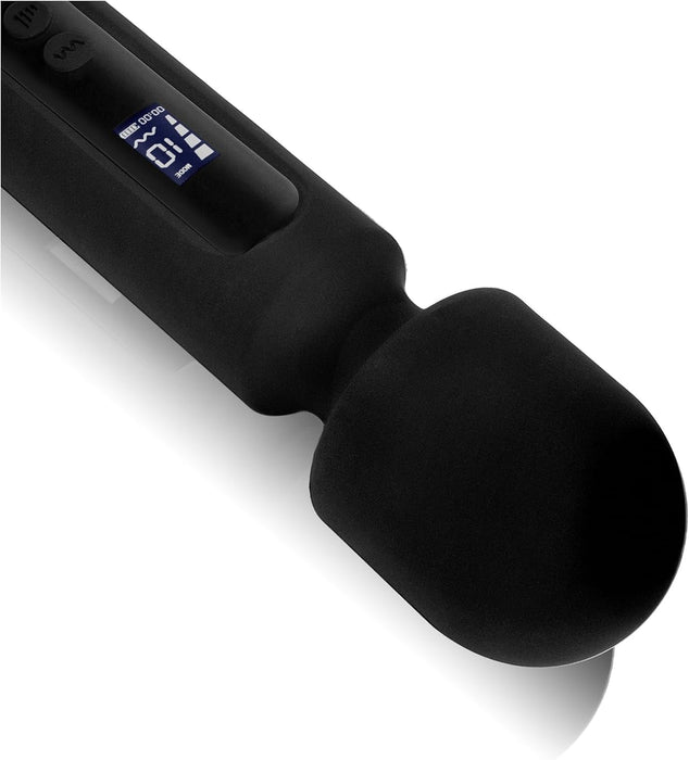 THE ROCK XXL Vibratorius su premium silikoniniu antgaliu ir galingu 10 režimų vibracija