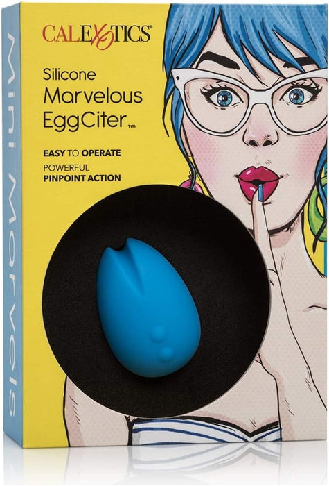 Marvelous EggCiter – an elegant blue tip massager with 10 modes