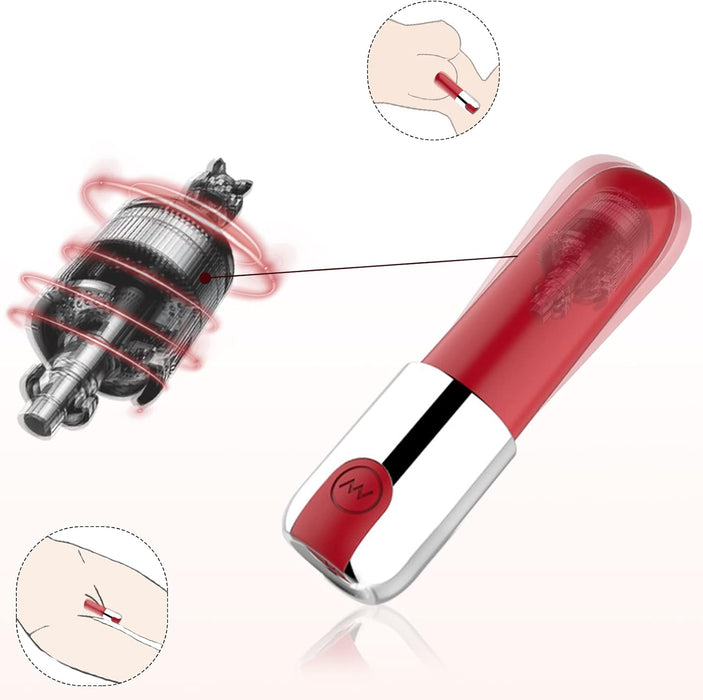 Mini vibrator set with ten vibration modes - subtle and powerful pleasure