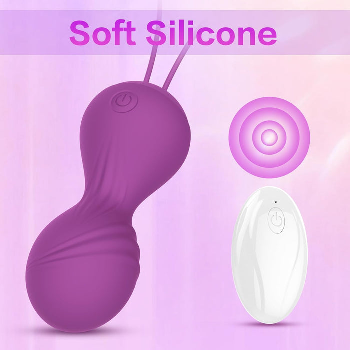 Liebeskugeln Bullet Vibrator with 10 Vibration Modes and Remote Control Function