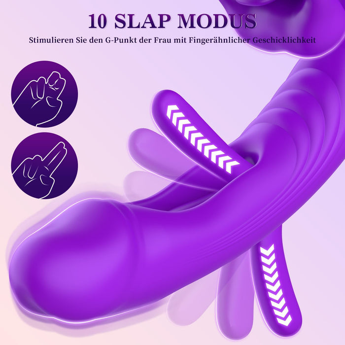 3in1 Vibrator for Women — Clitoris, G-Spot and A-Spot Stimulation
