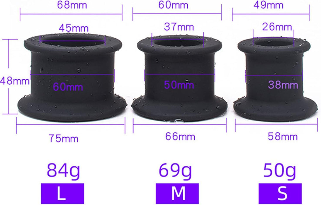 Hollow Anal Expander made of liquid silicone - a unique anus and vaginal dilator