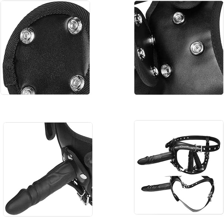 Adjustable Strap-On with 3 Silicone Dildos - Comfort and Pleasure Guaranteed