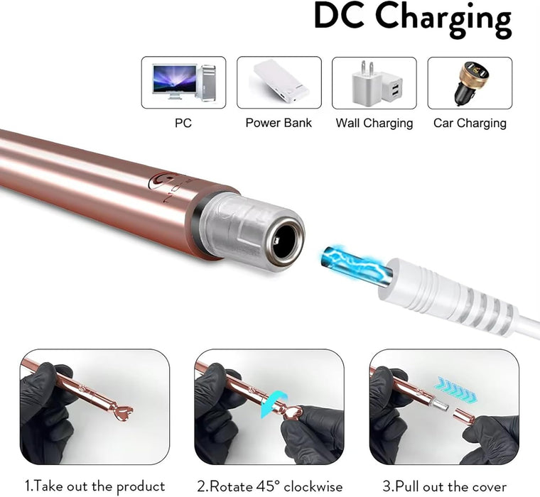 Mini Bullet Vibratorius su 10 Vibracijos Rūšių – G taško, Klitorio ir Spenelių Stimuliacijai