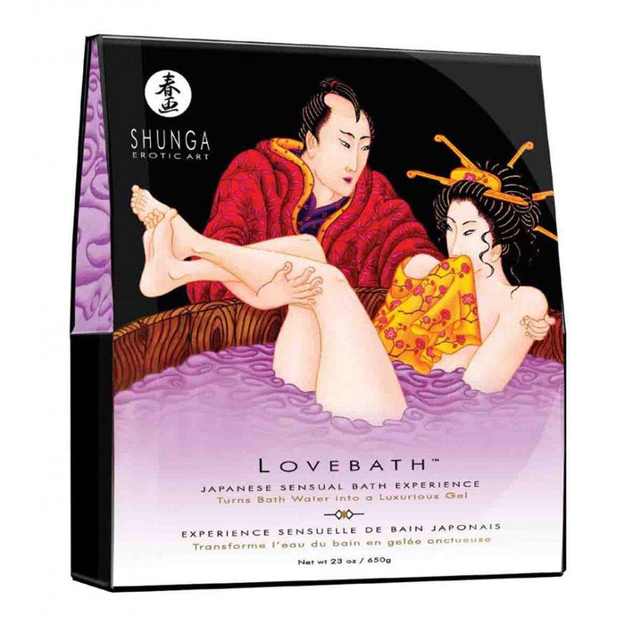 Shunga LoveBath Sensual Lotus prabangus vonios gelis 650g