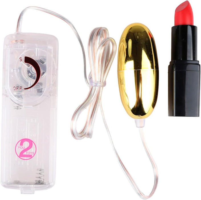 Golden Vibrating Egg Golden Star with Adjustable Vibration for Relaxation