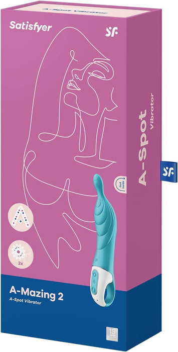 A-Mazing 2 Vibrator with Flexible Head and Deep Stimulating Design