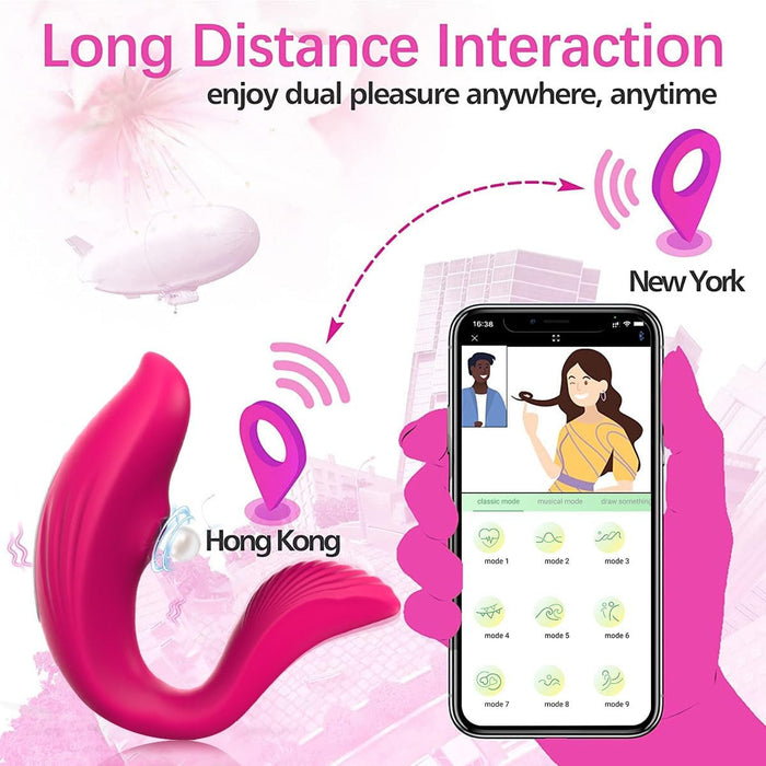 Vibrator for women with 9 vibration modes and waterproof design