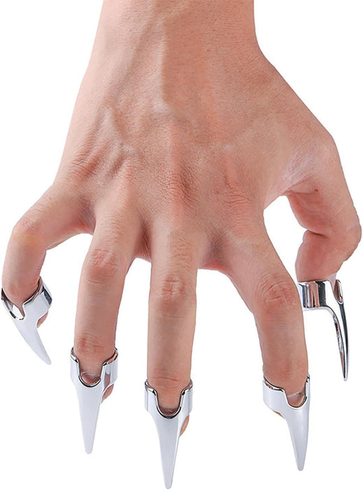 Metal fake nails BDSM tools 5 pcs set for couples