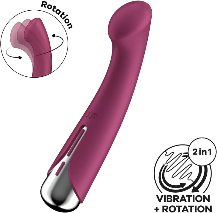 Spinning G-Spot 1 – 16.5 cm G-spot vibrator pleasure with 12 vibration modes