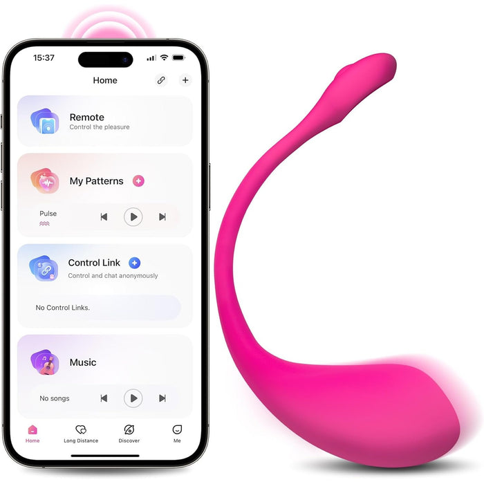 Lush 2 Vibrator for Women with 1000+ Modes and Bluetooth Control