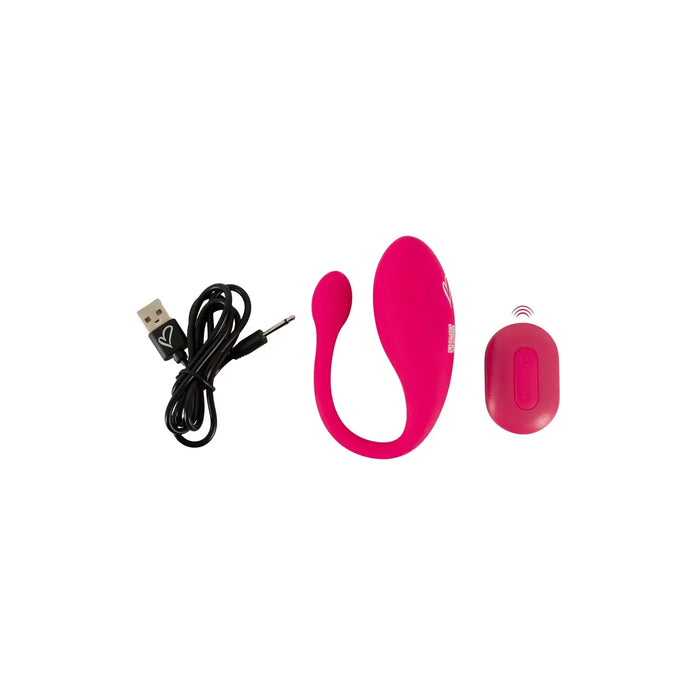 Love Ball – įkraunamas klitorio vibratorius su nuotoliniu valdymu