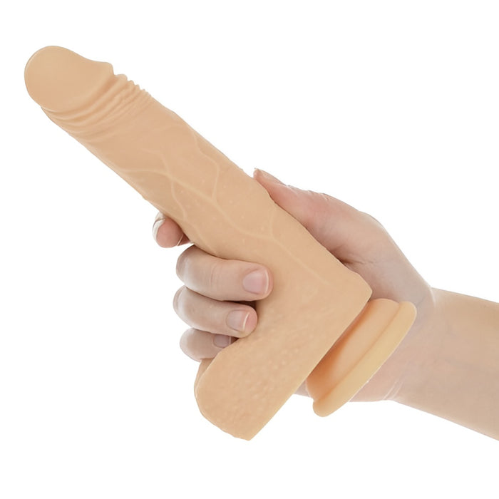 Rotating &amp; Thrusting 7.5" penis simulator 