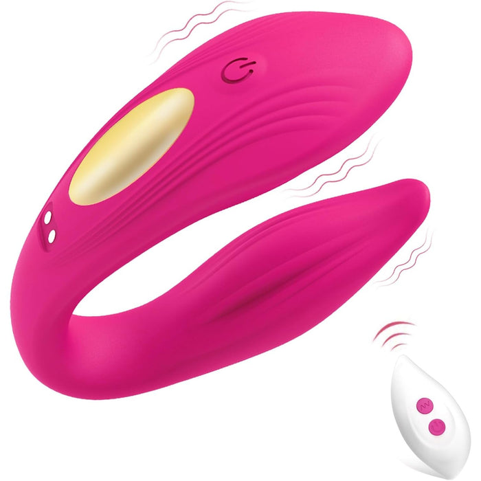 Ultra-flexible G-spot vibrator for couples with 10 intense vibrations and a waterproof design