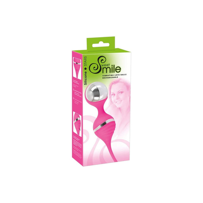 Vibrating love balls – silicone, with 10 vibration modes