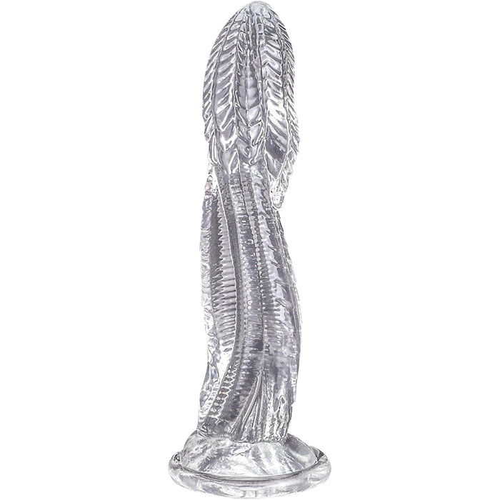 Realistic dildo XXL 25 cm with strong suction cup and tail