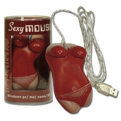 Sexy Mouse figūringa kompiuterio pelė (PAŽEISTA PAKUOTĖ)