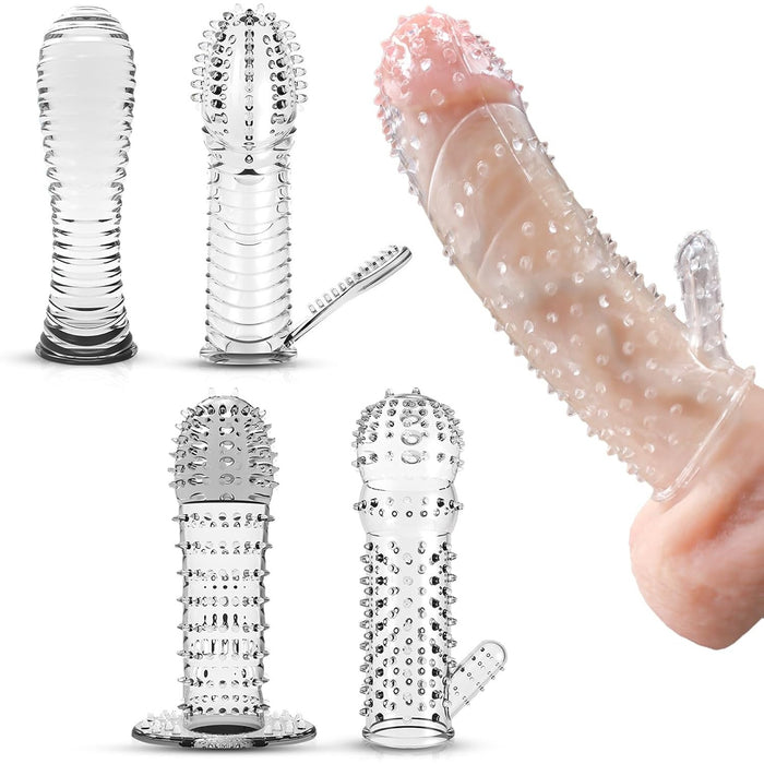 4-in-1 universal transparent for men with a unique set of textures