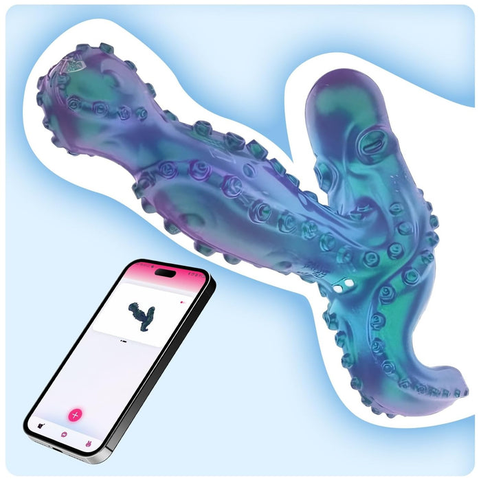 360° Rotacinis Analinis Vibratorius Vyrams su APP Valdymu ir 9 Režimais