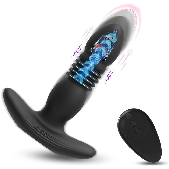 Prostate Stimulator with 10 Vibration Modes and Remote Control Function