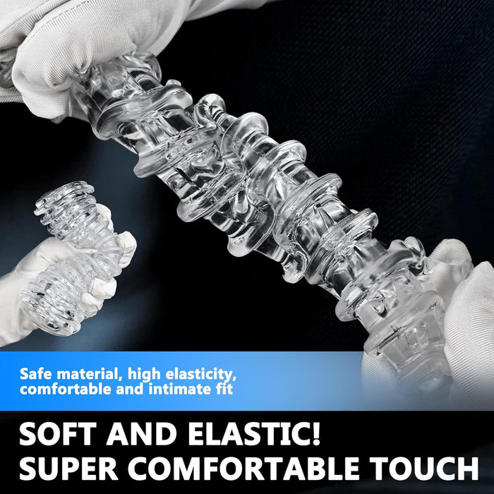 Realistic pocket masturbator for men with 3D vagina tunnel