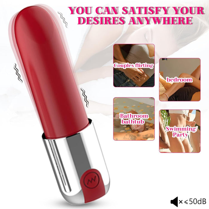 Mini Vibrator for female pleasure with 10 vibration modes