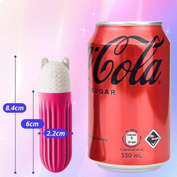 Mini Vibrator with 10 Vibration Modes and Station Function for Women