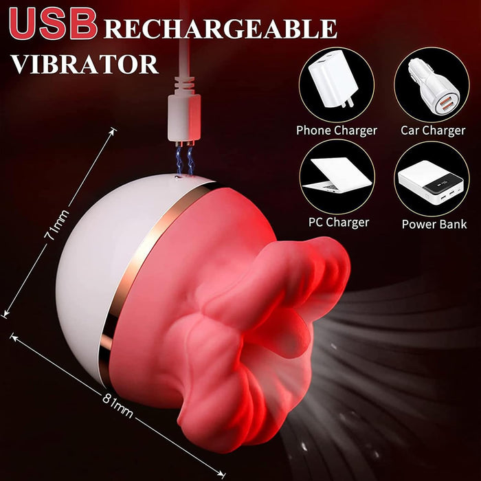 Vibrator for women with tongue – 3 modes and 5 tongue movements