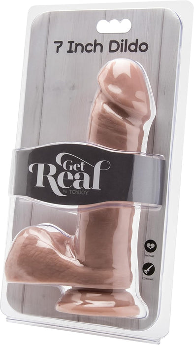 Toy Joy Realistinis Vibruojantis Žaislas su Kamuoliukais, 7 colių