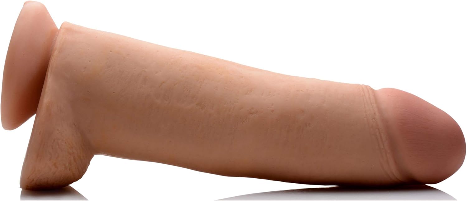 Ultra-realistic, 12-inch sex toy with realistic texture