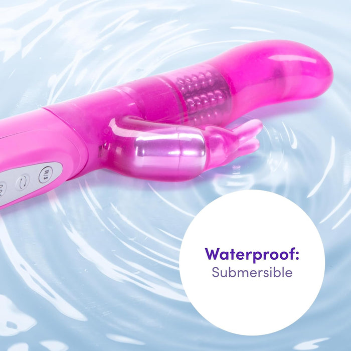 Jessica Rabbit G-taško vibratoriaus 11,4 cm su 10 funkcijų moterims