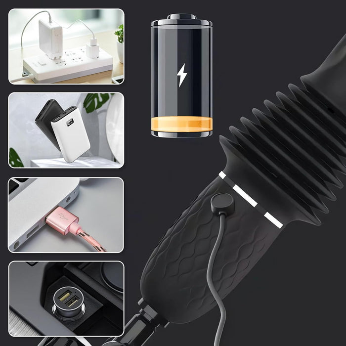 Universal stimulator with 10 vibration modes and 3 thrusting speeds