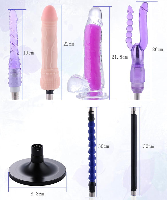 Automatinė sekso mašina su LED dildo ir programėlių valdymu