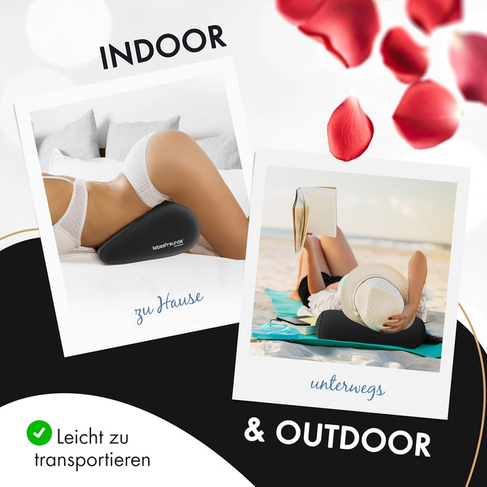 Patented Inflatable Sexy Lumbar Pillow for Couple Pleasure