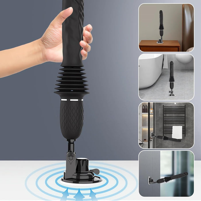 Universal stimulator with 10 vibration modes and 3 thrusting speeds