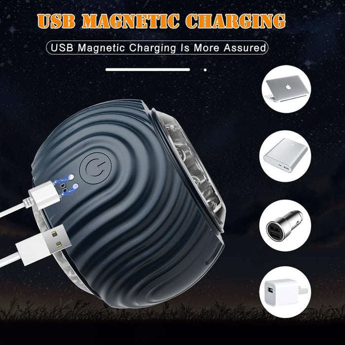 Automatinis Elektrinis Vyrų Masturbatorius su 10 Vibracijos Režimų ir Realistišku Dviviečiu Kanalų Dizainu