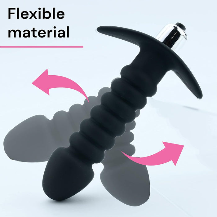 Analinis vibratorius vyrams 13 cm – prostatos stimuliatorius su vibracija