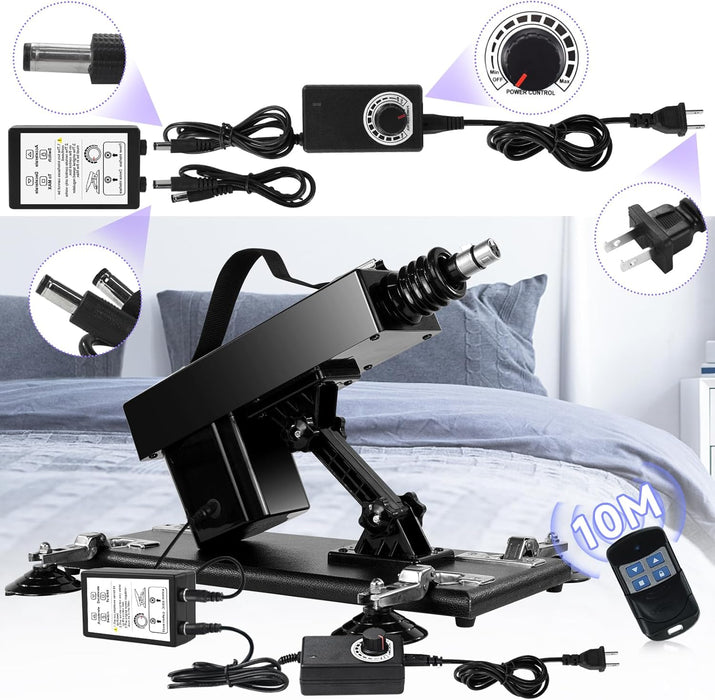 Fickmaschine su bevieliu nuotolinio valdymo pultu ir 7 priedais moterims