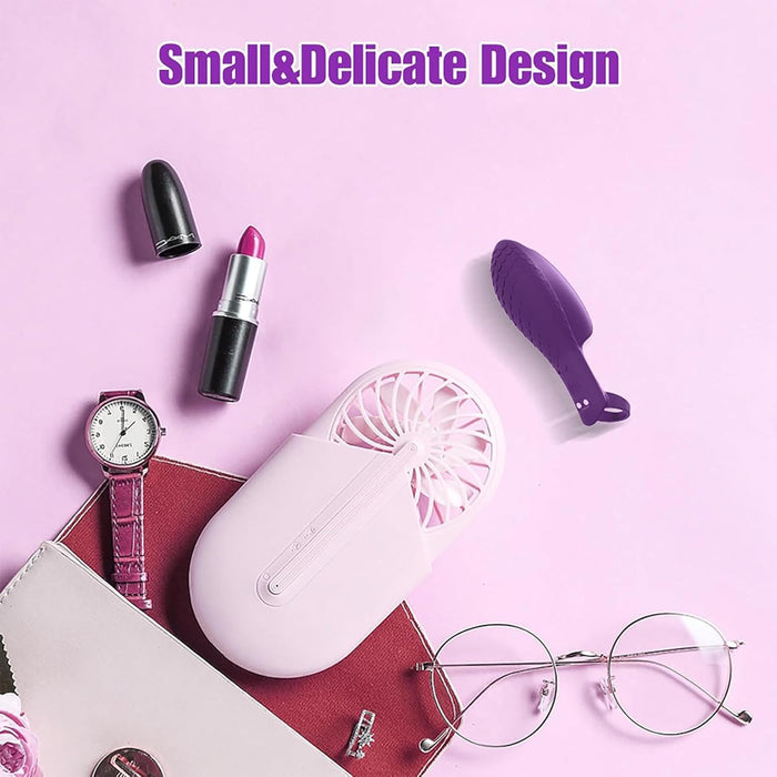 Finger vibrator with 10 vibration modes - clitoral and nipple stimulator for women