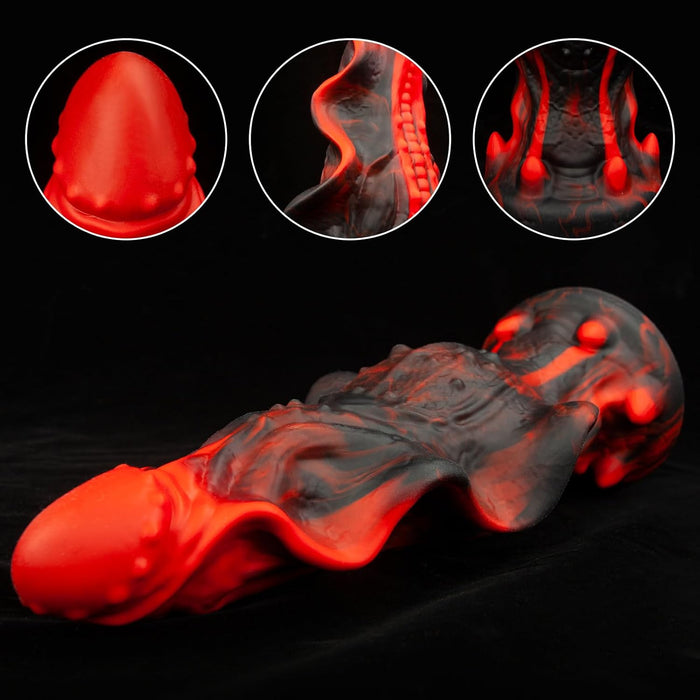 Monster Dildo Large with extra thickness and strong attachment base